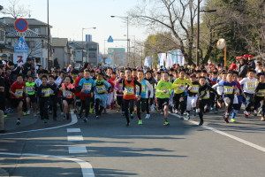 1kmスタート