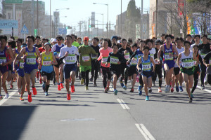 第35回杉戸町新春マラソン大会３km②