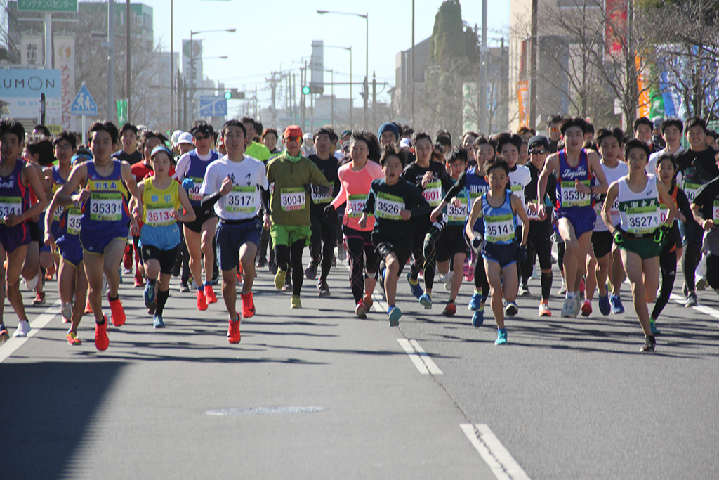 第35回杉戸町新春マラソン大会３km②